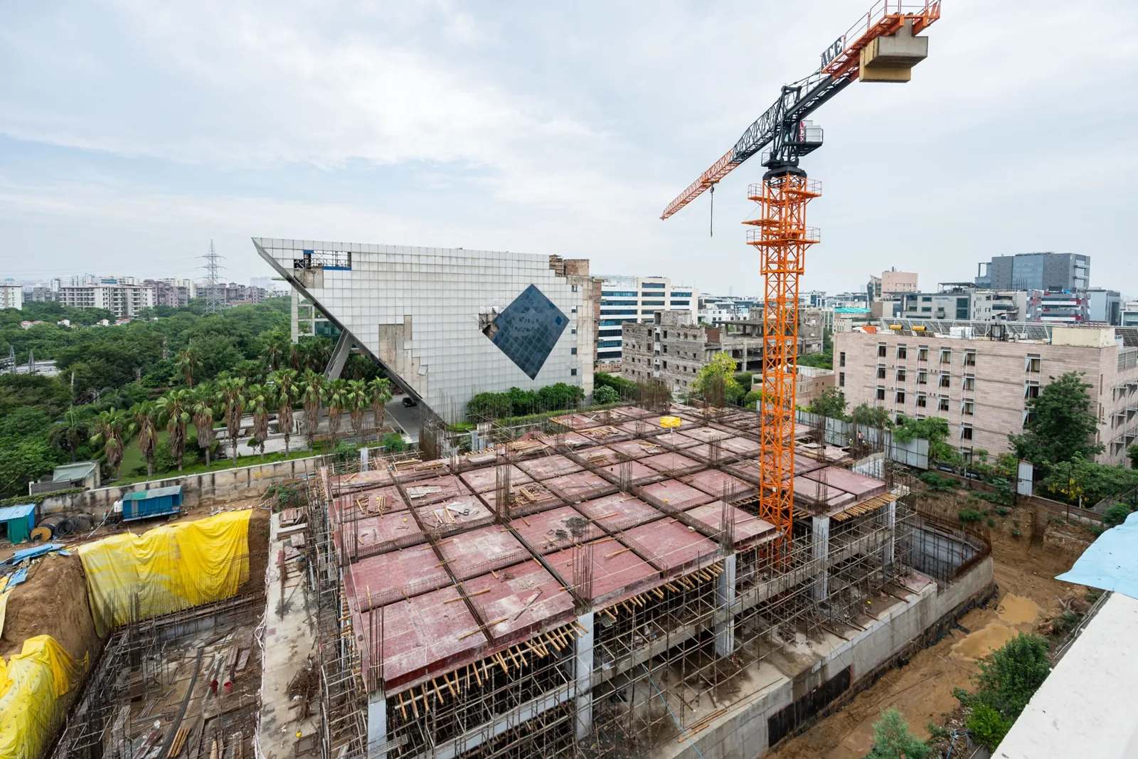 A new RSP building under construction