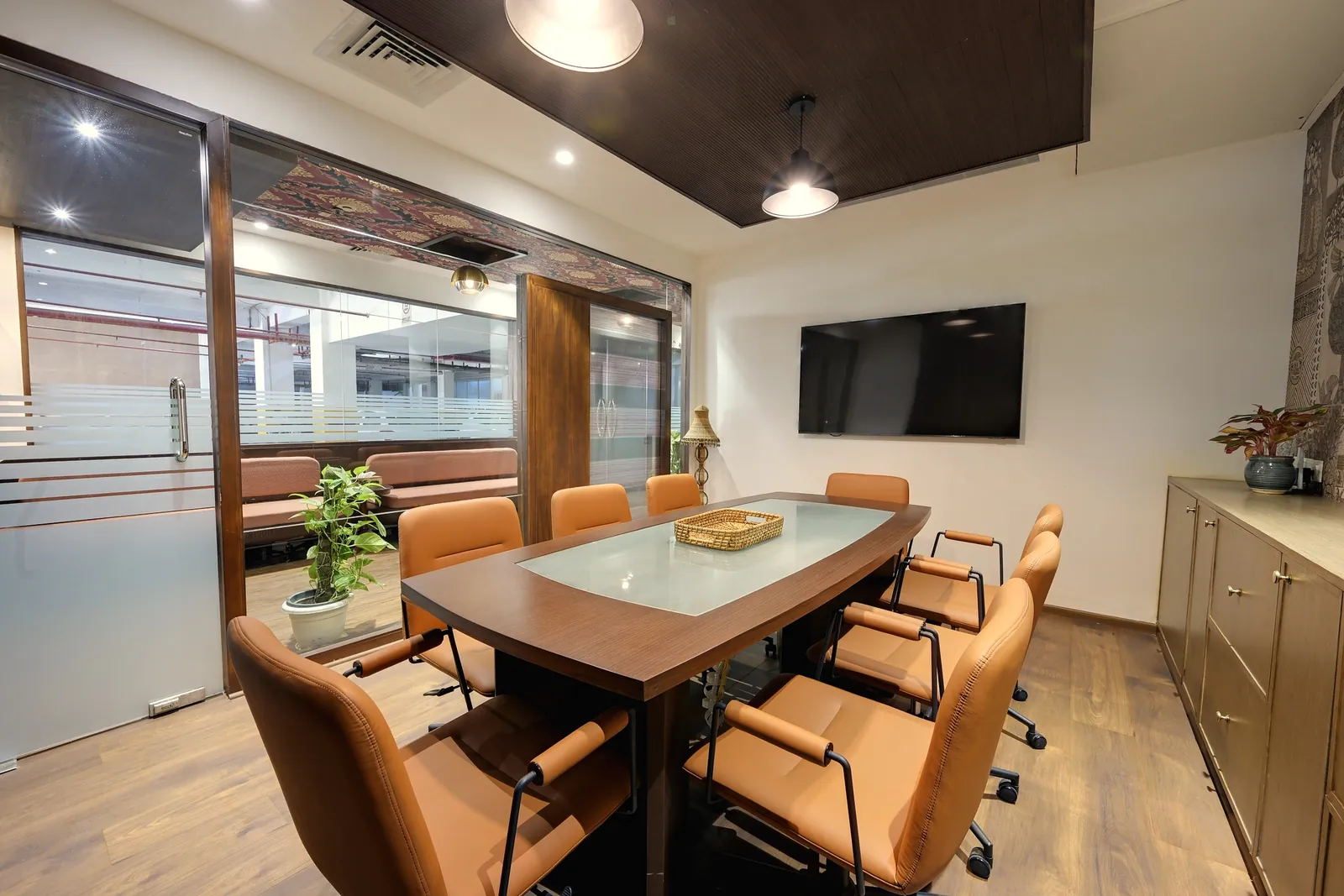 A meeting room