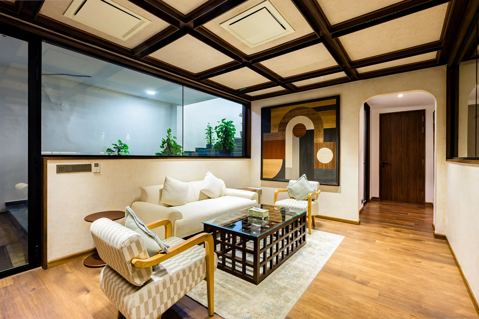 A lounge in the office