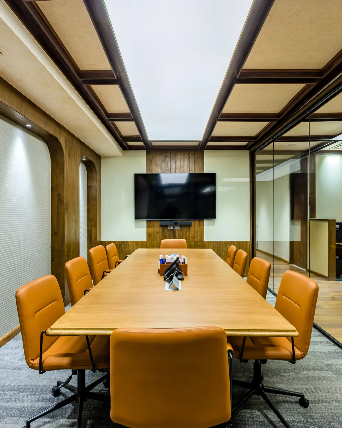A finished interior at evolution Centre